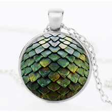 Load image into Gallery viewer, Dragon Egg Scales Pendant Necklace (5 Colors) - Fandom World Store