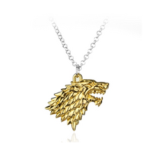 Load image into Gallery viewer, House Stark Emblem Pendant Necklace - Fandom World Store