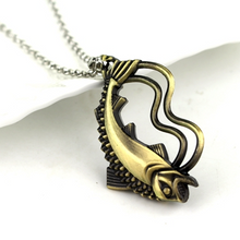 Load image into Gallery viewer, House Tully Emblem Pendant Necklace - Fandom World Store