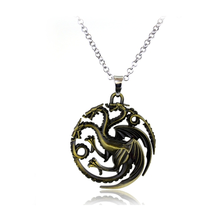 House Targaryen Emblem Pendant Necklace - Fandom World Store