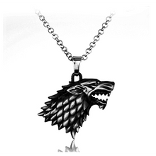 Load image into Gallery viewer, House Stark Emblem Pendant Necklace - Fandom World Store