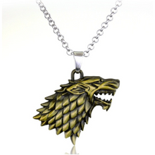 Load image into Gallery viewer, House Stark Emblem Pendant Necklace - Fandom World Store