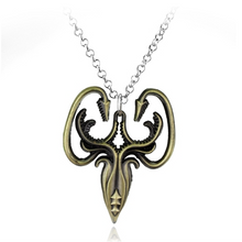 Load image into Gallery viewer, House Greyjoy Emblem Pendant Necklace - Fandom World Store