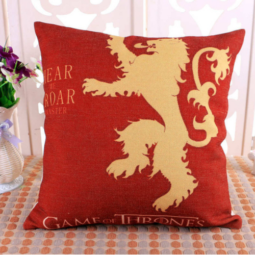 Lannister Throw Pillow Case (3 Designs) - Fandom World Store