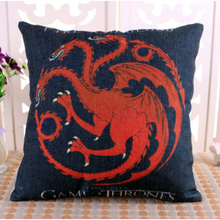 Load image into Gallery viewer, Targaryen Throw Pillow Case (3 Designs) - Fandom World Store