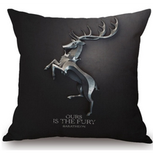 Load image into Gallery viewer, Baratheon Throw Pillow Case (3 Designs) - Fandom World Store