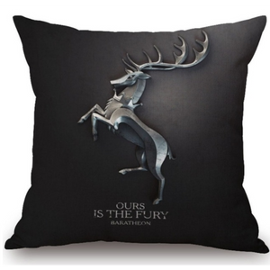 Baratheon Throw Pillow Case (3 Designs) - Fandom World Store