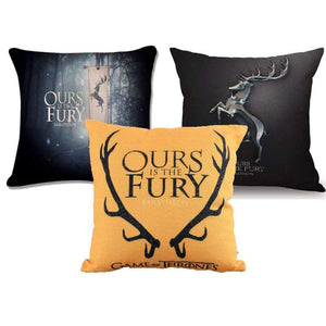 Baratheon Throw Pillow Case (3 Designs) - Fandom World Store