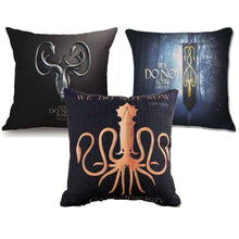 Load image into Gallery viewer, Greyjoy Throw Pillow Case (3 Designs) - Fandom World Store