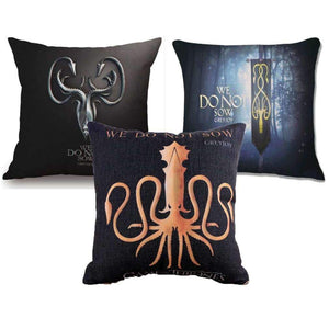 Greyjoy Throw Pillow Case (3 Designs) - Fandom World Store