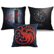 Load image into Gallery viewer, Targaryen Throw Pillow Case (3 Designs) - Fandom World Store