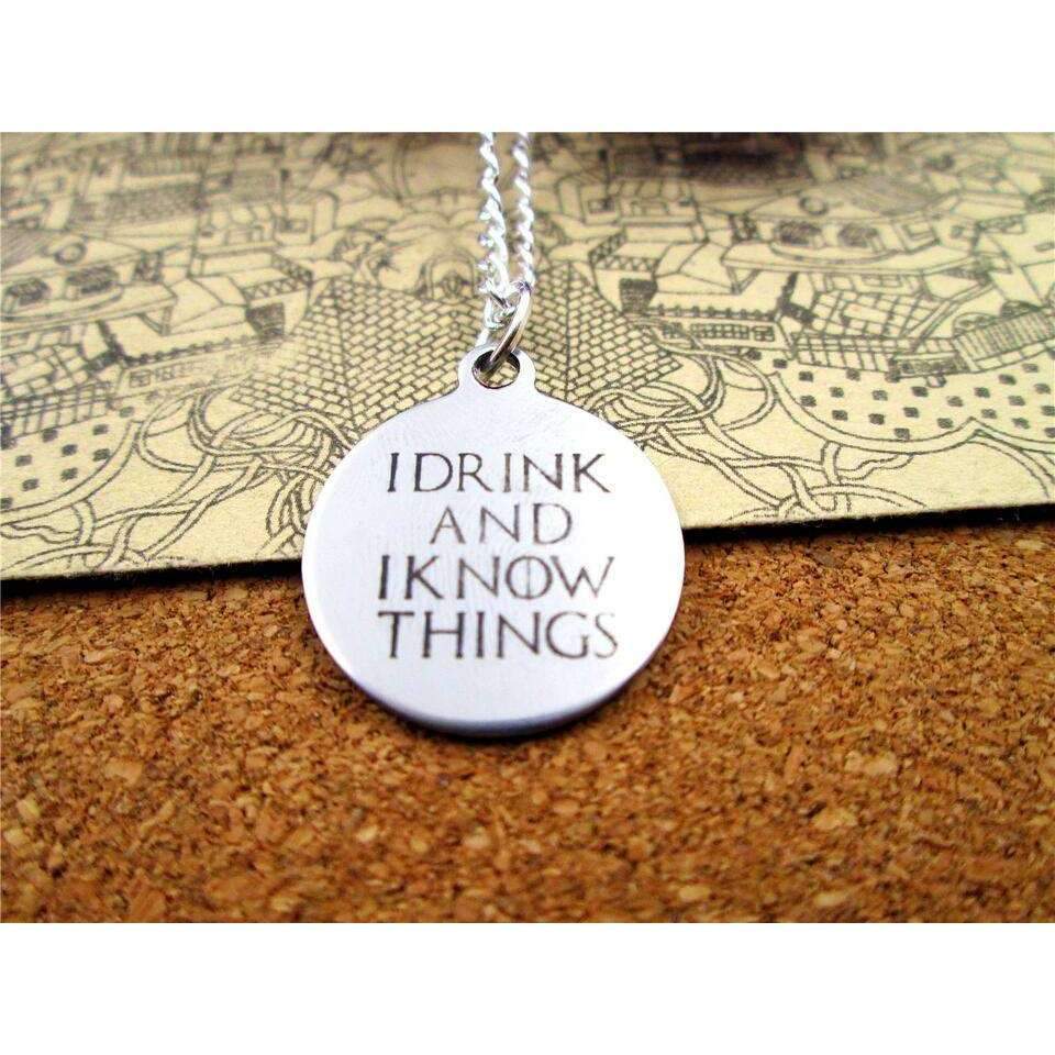 I Drink and I Know Things Charm Bracelet - Fandom World Store