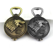 Load image into Gallery viewer, Stark Sigil Bottle Opener Keychain - Fandom World Store