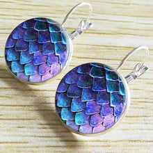 Load image into Gallery viewer, Dragon Egg/ Dragon Scales Earrings (3 Colors) - Fandom World Store