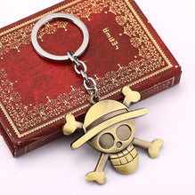 Load image into Gallery viewer, Strawhat Pirates Metallic Keychain - Fandom World Store