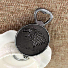 Load image into Gallery viewer, Stark Sigil Bottle Opener Keychain - Fandom World Store