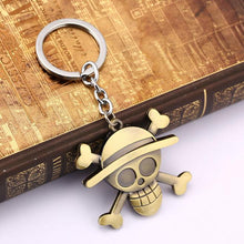 Load image into Gallery viewer, Strawhat Pirates Metallic Keychain - Fandom World Store