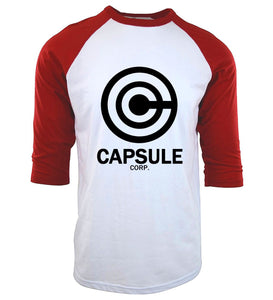 Dragon Ball Capsule Corp Long Sleeved Shirt - Fandom World Store