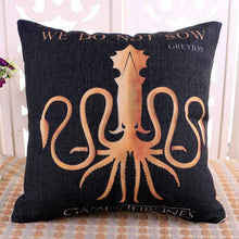 Load image into Gallery viewer, Greyjoy Throw Pillow Case (3 Designs) - Fandom World Store