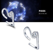 Load image into Gallery viewer, Zodiac Adjustable Silver Ring - Fandom World Store