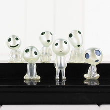Load image into Gallery viewer, Princess Mononoke Kodamas (Tree Spirit) Glow-In-The-Dark Display - Fandom World Store
