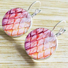 Load image into Gallery viewer, Dragon Egg/ Dragon Scales Earrings (3 Colors) - Fandom World Store