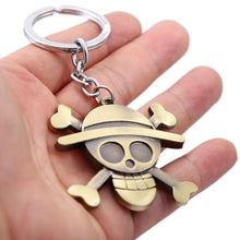 Load image into Gallery viewer, Strawhat Pirates Metallic Keychain - Fandom World Store
