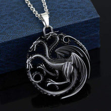 Load image into Gallery viewer, House Targaryen Emblem Pendant Necklace - Fandom World Store