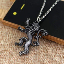 Load image into Gallery viewer, House Lannister Emblem Pendant Necklace - Fandom World Store