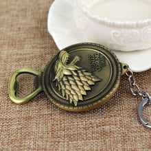 Load image into Gallery viewer, Stark Sigil Bottle Opener Keychain - Fandom World Store