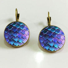 Load image into Gallery viewer, Dragon Egg/ Dragon Scales Earrings (3 Colors) - Fandom World Store