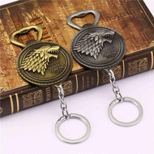 Load image into Gallery viewer, Stark Sigil Bottle Opener Keychain - Fandom World Store