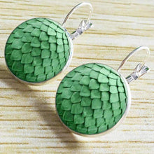 Load image into Gallery viewer, Dragon Egg/ Dragon Scales Earrings (3 Colors) - Fandom World Store