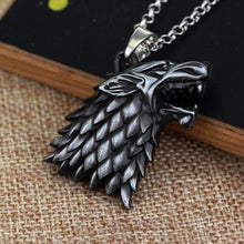 Load image into Gallery viewer, House Stark Emblem Pendant Necklace - Fandom World Store