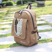 Load image into Gallery viewer, BESTSELLER! Attack on Titan (Shingeki No Kyojin) Backpack - Fandom World Store