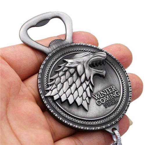 Stark Sigil Bottle Opener Keychain - Fandom World Store