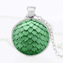 Load image into Gallery viewer, Dragon Egg Scales Pendant Necklace (5 Colors) - Fandom World Store