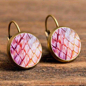 Dragon Egg/ Dragon Scales Earrings (3 Colors) - Fandom World Store