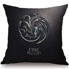 Load image into Gallery viewer, Targaryen Throw Pillow Case (3 Designs) - Fandom World Store