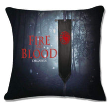 Load image into Gallery viewer, Targaryen Throw Pillow Case (3 Designs) - Fandom World Store