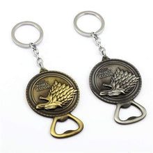 Load image into Gallery viewer, Stark Sigil Bottle Opener Keychain - Fandom World Store