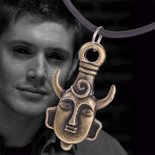 Load image into Gallery viewer, Dean Winchester&#39;s Mask Amulet Necklace - Supernatural - Fandom World Store