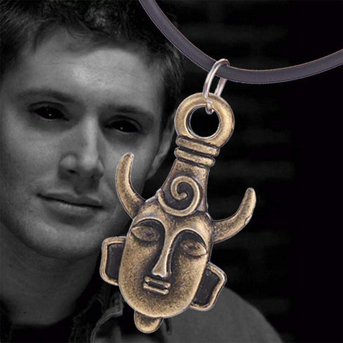 Dean Winchester's Mask Amulet Necklace - Supernatural - Fandom World Store