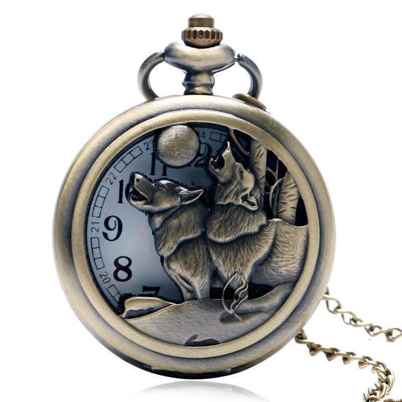 Direwolf Vintage Pocket Watch - Fandom World Store