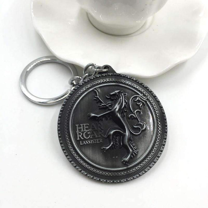 House Lannister Sigil Metallic Keychain - Fandom World Store