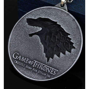 House Stark Sigil Metallic Keychain - Fandom World Store