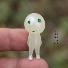 Load image into Gallery viewer, Princess Mononoke Kodamas (Tree Spirit) Glow-In-The-Dark Display - Fandom World Store