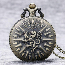 Load image into Gallery viewer, Lannister Vintage Pocket Watch - Fandom World Store