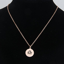 Load image into Gallery viewer, Libra Zodiac Pendant Necklace - Fandom World Store