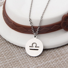 Load image into Gallery viewer, Libra Zodiac Pendant Necklace - Fandom World Store